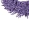 Purple Lavender Artificial Floral Spring Wreath